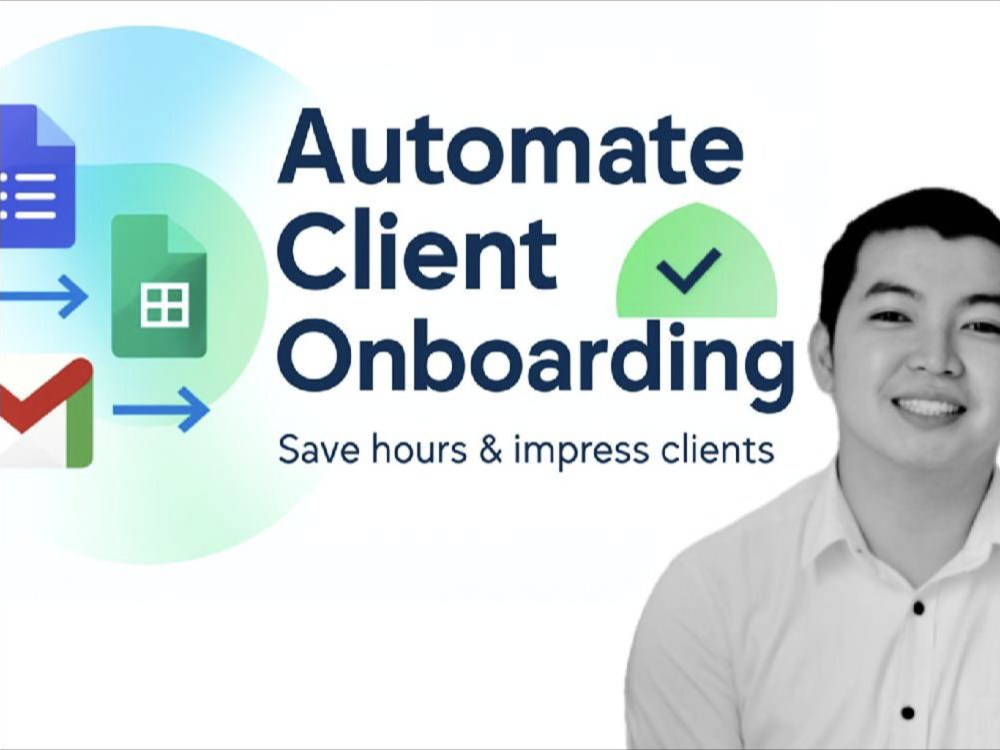 Automated client onboarding workflow