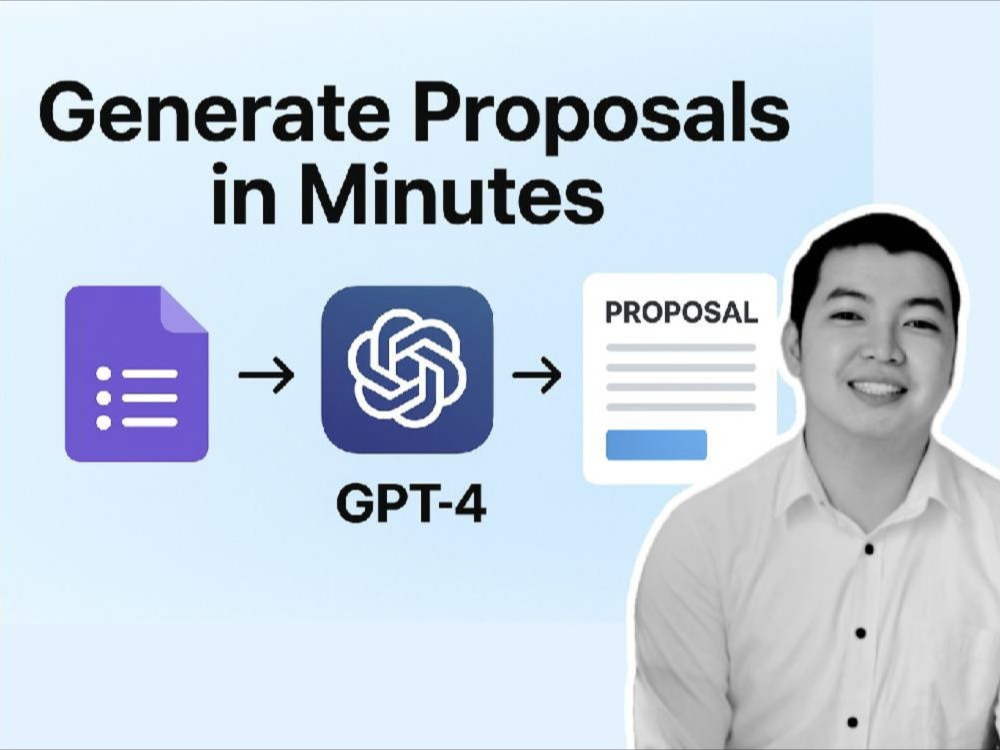 AI proposal generator workflow